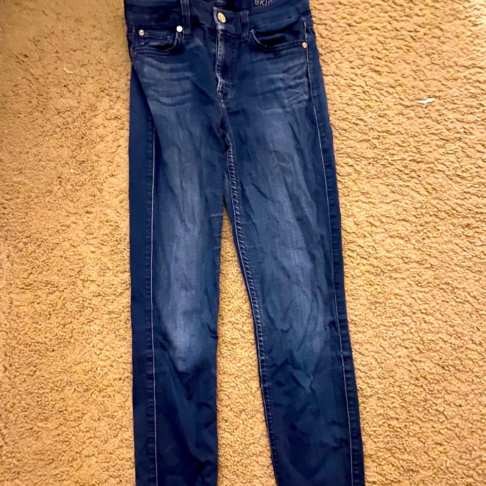 7 for all mankind skinny jeans